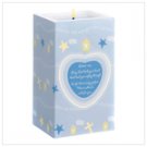 Nursery Blessing Candle - Boy