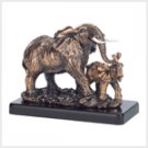 A Mother's Love Elephant Statue
