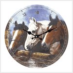Equestrian Wall Clock