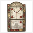 Fruit Stand Wall Clock