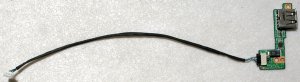 HP PAVILION DV9000 USB BOARD W/ CABLE DAAT9TB18E8 REV: E