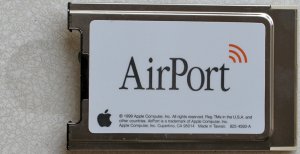 GENUINE APPLE MAC iBOOK POWERBOOK ORIGINAL AIRPORT CARD