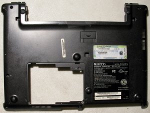 SONY VAIO VGN-S150 S170 S260 S360P BUTTON CASE w/ XP COA