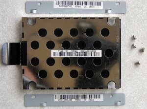 TOSHIBA SATELLITE A135 HD HARD DRIVE CADDY AMCW1071000 w/ SCREWS