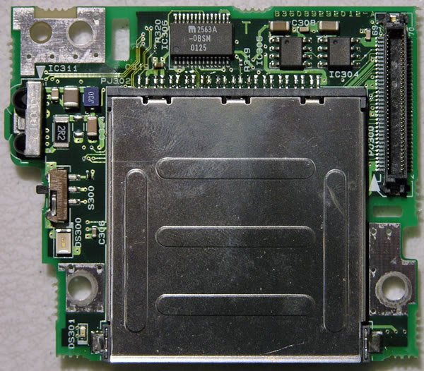 TOSHIBA 5005 SMART MEDIA SD CARD READER BOARD FMZSD2