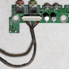 HP PAVILION ze5200 ze5400 AUDIO JACK BOARD DAKT9AAB4B9