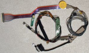 iBOOK G3 12" LCD INVERTER MIC AIRPORT ANTENNA CABLES