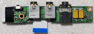 OEM HP PAVILION DV2000 AUDIO SOUND BOARD 48.4F610.021