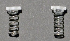 APPLE MAC iBOOK G4 G3 12" 14" BATTERY SPRING LATCH SET