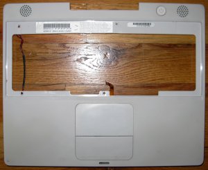 APPLE MAC iBOOK G3 12" 900MHz PALMREST TOUCHPAD SPEAKER