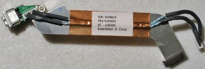 IBM THINKPAD R50 R51 R52 FIREWIRE 1394 PORT W/ CABLE 91P6819