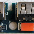 OEM TOSHIBA SATELLITE A135-S4227 DUEL USB PORT LS-3391P