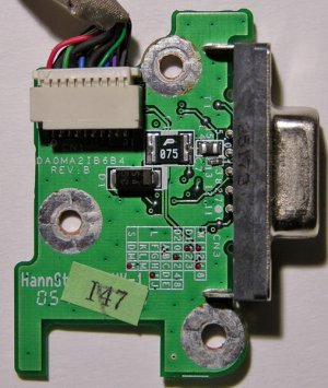 GATEWAY MA2 6020GZ VIDEO OUT BOARD & CABLE 32MA2CB0002
