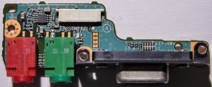 SONY VAIO VGN-S150 S360P AUDIO BOARD & VGA PORT CNX-261