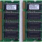DELL INSPIRON 8500 8600 2200 5100 5150 512MB (2X 256MB) PC2100 LAPTOP RAM