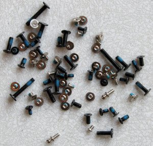 GENUINE OEM HP PAVILION DV4 1220US COMPLETE SCREW SCREWS SET