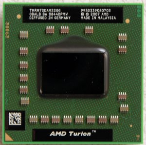 HP PAVILION DV4-1220US AMD TURION 64X 2 RM-72 2.1GHz TMRM72DAM22GG