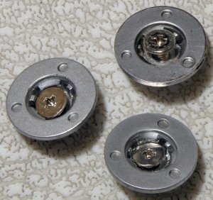 OEM APPLE MAC iBOOK G3 12" 14" BOTTOM RUBBER SCREW SETS OF 3.