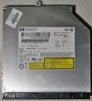 HP PAVILION DV2000 DV6000 DV9000 DVD&Acirc;&plusmn;RW w/ LIGHTSCRIBE 417062-001