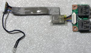 OEM HP PAVILION DV2000 USB BOARD W/ CABLE 48.4F604.011