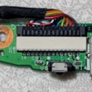 HP PAVILION DV6000 SERIES AUDIO SOUND BOARD DA0AT8AB8F9 REV: F w/ CABLE