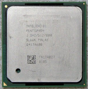 HP PAVILION ZD7000 INTEL PENTIUM 4 3.0GHz CPU PROCESSOR SL6WK