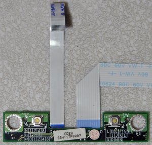HP PAVILION ZD7000 MOUSE BUTTON w/ CABLES 33NT1TP0007