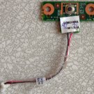 TOSHIBA SATELLITE L305 L305D POWER BUTTON SWITCH BOARD V000130870 w/ CABLE