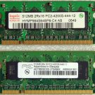 TOSHIBA SATELLITE A135 1GB RAM PC2-4200S HYMP564S64BP6-C4 AB
