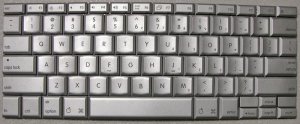 GENUINE APPLE MAC POWERBOOK G4 1GHz 1.33GHz 1.5GHz 12" ALUMINUM KEYBOARD