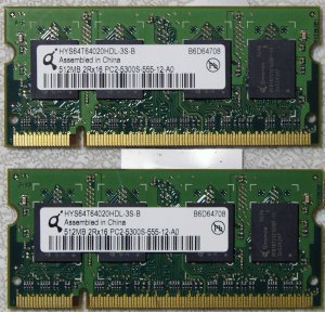 HP PAVILION DV2000 DV6000 DV9000 1GB LAPTOP RAM 434741-001