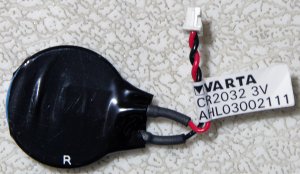 HP PAVILION DV9000 DV6000 BIOS CMOS BATTERY AHL03002111