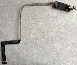 GENUINE APPLE MAC iBOOK G4 12" DC IN JACK BOARD w/ CABLE