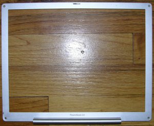 APPLE MAC POWERBOOK G4 12" LCD BEZEL 1.33GHz 1.5GHz ALUMINUM