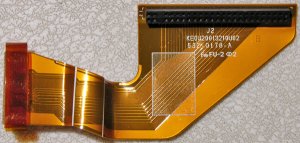 APPLE MAC POWERBOOK G4 ALUMINUM HD HARD DRIVE FLEX CABLE 632-0178-A