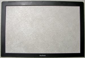 GENUINE OEM APPLE BLACK MACBOOK 13.3" FRONT LCD FRAME / BEZEL