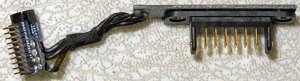 APPLE BLACK MACBOOK 13.3" CORE 2 DUO BATTERY CONNECTOR 820-1968-A
