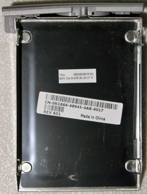 DELL LATITUDE D510 D505 HD HARD DRIVE CADDY J9243 K1664
