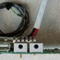 APPLE MAC POWERBOOK G4 1.5GHz 15" ALUMINUM DC POWER / USB / MODEM JACK 820-1602-A w/ CABLES