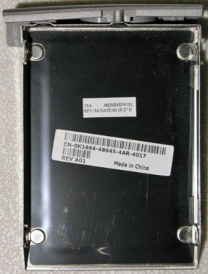 DELL LATITUDE D505 D515 HD HARD DRIVE CADDY J9243 K1664