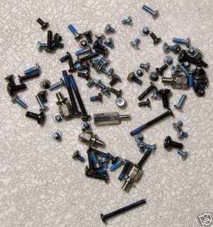 SONY VAIO PCG K15 K23 K25 K33 COMPLETE SCREW SCREWS SET