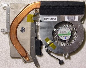 APPLE MACBOOK 13" CPU HEATSINK & COOLING FAN GB0506PGV1
