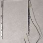 MACBOOK 13.3" LCD BRACKETS w/ WiFi ANTENNA CABLES A1181
