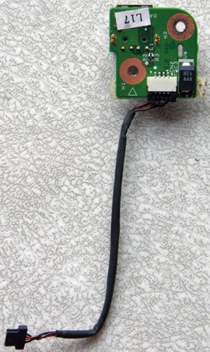 HP PAVILION DV9000 SERIES USB BOARD w CABLE DAAT9TB28D6