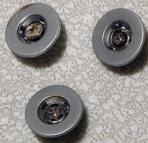OEM APPLE MAC iBOOK G4 12" 14" BOTTOM RUBBER SCREW SETS