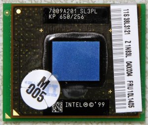 IBM INTEL PENTIUM 3 650MHz MOBILE CPU PROCESSOR SL3PL