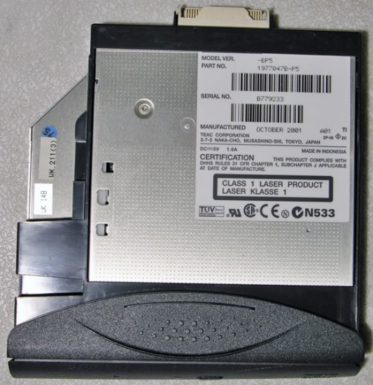 TOSHIBA SATELLITE 3000 3500 CD ROM DRIVE 1977047BP5