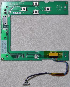 HP PAVILION N5190 TOUCHPAD BUTTON BOARD LS-734 455414