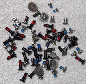 OEM HP DV6000 DV6500 COMPLETE LAPTOP SCREWS SCREW SET