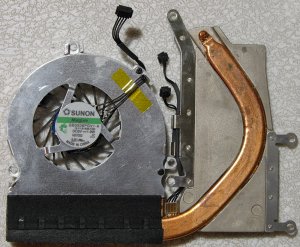 APPLE MACBOOK 13" CPU HEATSINK & COOLING FAN 603-8071-A